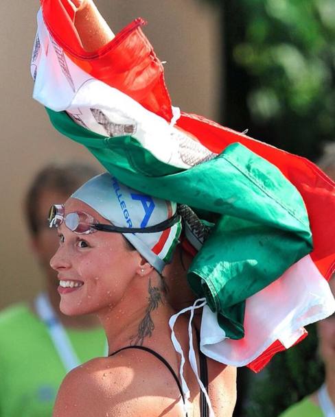 Federica Pellegrini, 27 anni, portabandiera italiana a Rio 2016 - stile libero 